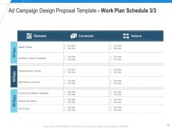 Ad Campaign Design Proposal Template Powerpoint Presentation Slides