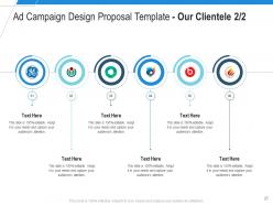 Ad Campaign Design Proposal Template Powerpoint Presentation Slides