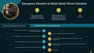 Addressing Safety And Security Concerns In Hospitality Industry Training Ppt Attractive Pre-designed