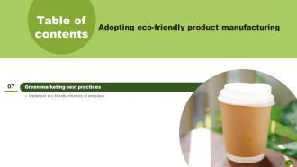 Adopting Eco Friendly Product Manufacturing MKT CD V Editable Researched