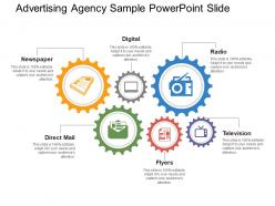 Advertising agency sample powerpoint slide