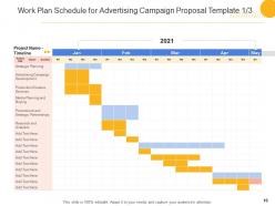 Advertising campaign proposal template powerpoint presentation slides