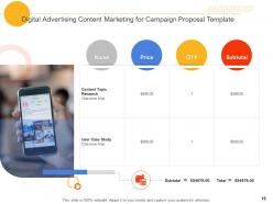 Advertising campaign proposal template powerpoint presentation slides