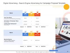 Advertising campaign proposal template powerpoint presentation slides