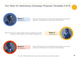 Advertising campaign proposal template powerpoint presentation slides