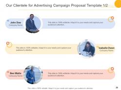 Advertising campaign proposal template powerpoint presentation slides