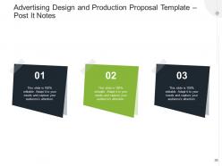 Advertising design and production proposal template powerpoint presentation slides