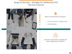 Adwords and ppc proposal template powerpoint presentation slides