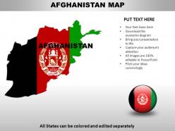 Afghanistan country powerpoint maps