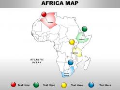 Africa continents powerpoint map 1114