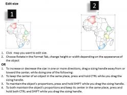 Africa continents powerpoint map 1114