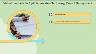 Agile Information Technology Project Management Powerpoint Presentation Slides