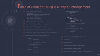 Agile it project management powerpoint presentation slides