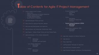 Agile it project management powerpoint presentation slides