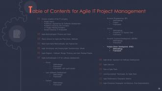 Agile it project management powerpoint presentation slides