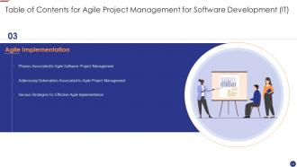 Agile project management for software development it powerpoint presentation slides