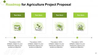 Agriculture project proposal powerpoint presentation slides