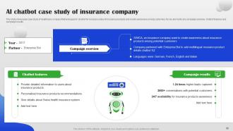 AI Chatbot For Different Industries And Business Departments Powerpoint Presentation Slides AI CD Impressive Designed