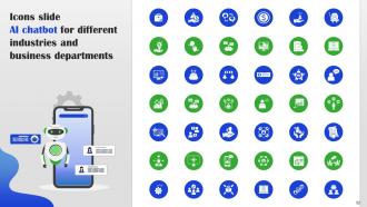 AI Chatbot For Different Industries And Business Departments Powerpoint Presentation Slides AI CD Visual Designed