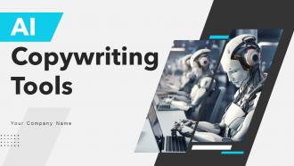 AI Copywriting Tools Powerpoint Presentation Slides AI CD V