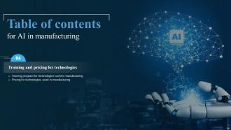 AI In Manufacturing Powerpoint Presentation Slides Image Content Ready