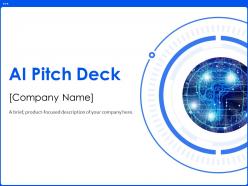 Ai pitch deck ppt template