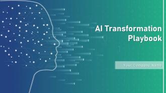 AI Transformation Playbook Powerpoint Presentation Slides