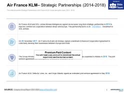 Air france klm strategic partnerships 2014-2018