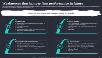 Amazon Strategic Plan To Emerge As Market Leader Powerpoint Presentation Slides Strategy CD V Pre-designed Images