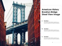 American history brooklyn bridge street view image