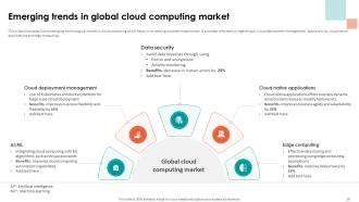 Analyzing Cloud Based Service Offerings For Business Application Development Complete Deck Editable Downloadable