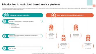 Analyzing Cloud Based Service Offerings For Business Application Development Complete Deck Image Customizable