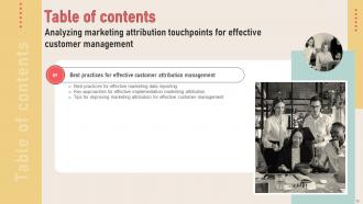 Analyzing Marketing Attribution Touchpoints for Effective Customer Management complete deck Captivating Adaptable