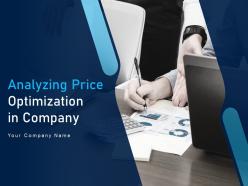 Analyzing price optimization in company powerpoint presentation slides