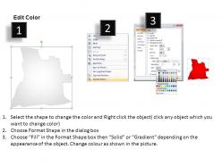 Angola country powerpoint maps