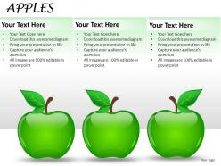 Apples powerpoint presentation slides