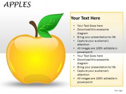 Apples powerpoint presentation slides