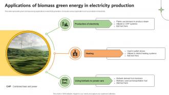 Applications Of Biomass Green Energy In Electricity Production