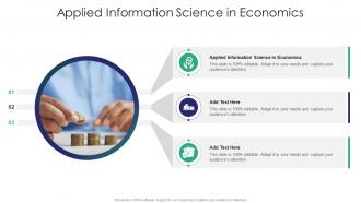 Applied Information Science In Economics In Powerpoint And Google Slides Cpp