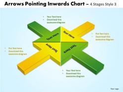 Arrows pointing inwards chart 4 8