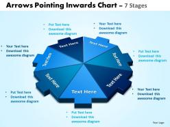 65738852 style linear many-1 7 piece powerpoint template diagram graphic slide