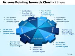 18760096 style linear many-1 9 piece powerpoint template diagram graphic slide