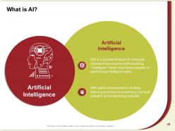 Artificial intelligence and machine learning powerpoint presentation slides complete deck