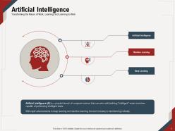 Artificial intelligence powerpoint presentation slide template complete deck