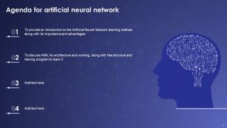 Artificial Neural Networks IT Powerpoint Presentation Slides