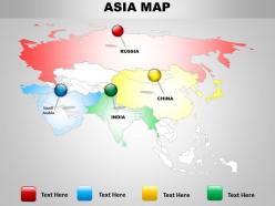 Asian continents map design 1114