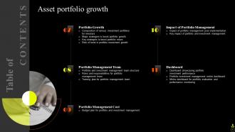 Asset Portfolio Growth Powerpoint Presentation Slides