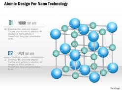 Atomic design for nano technology ppt slides