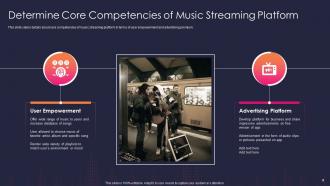 Audio streaming service and platform investor funding elevator pitch deck ppt template