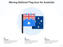 Australia Icon Political Boarders Circular National Continent Location